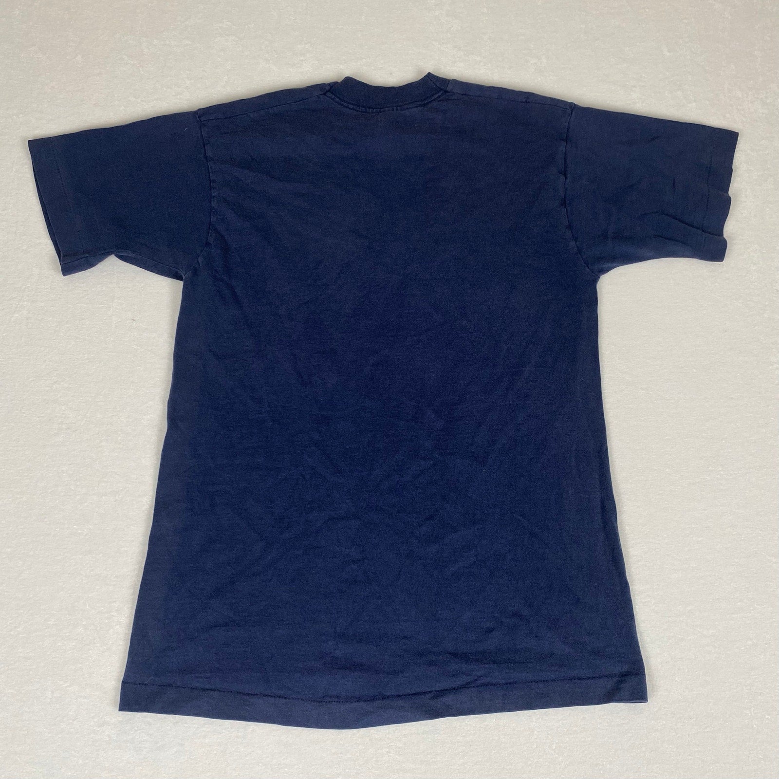Vintage Single Stitch Sunset Beach North Carolina Navy Blue Cotton Tee