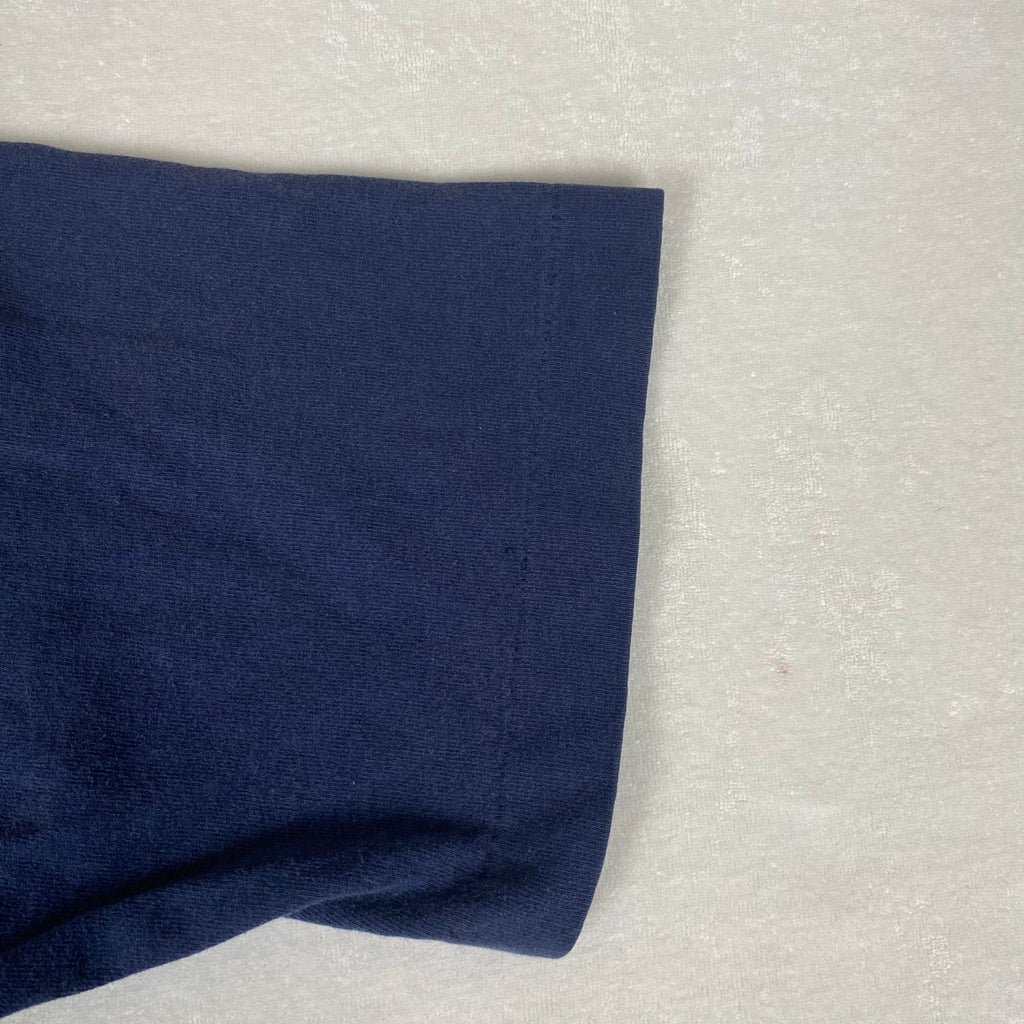 Vintage Single Stitch Sunset Beach North Carolina Navy Blue Cotton Tee