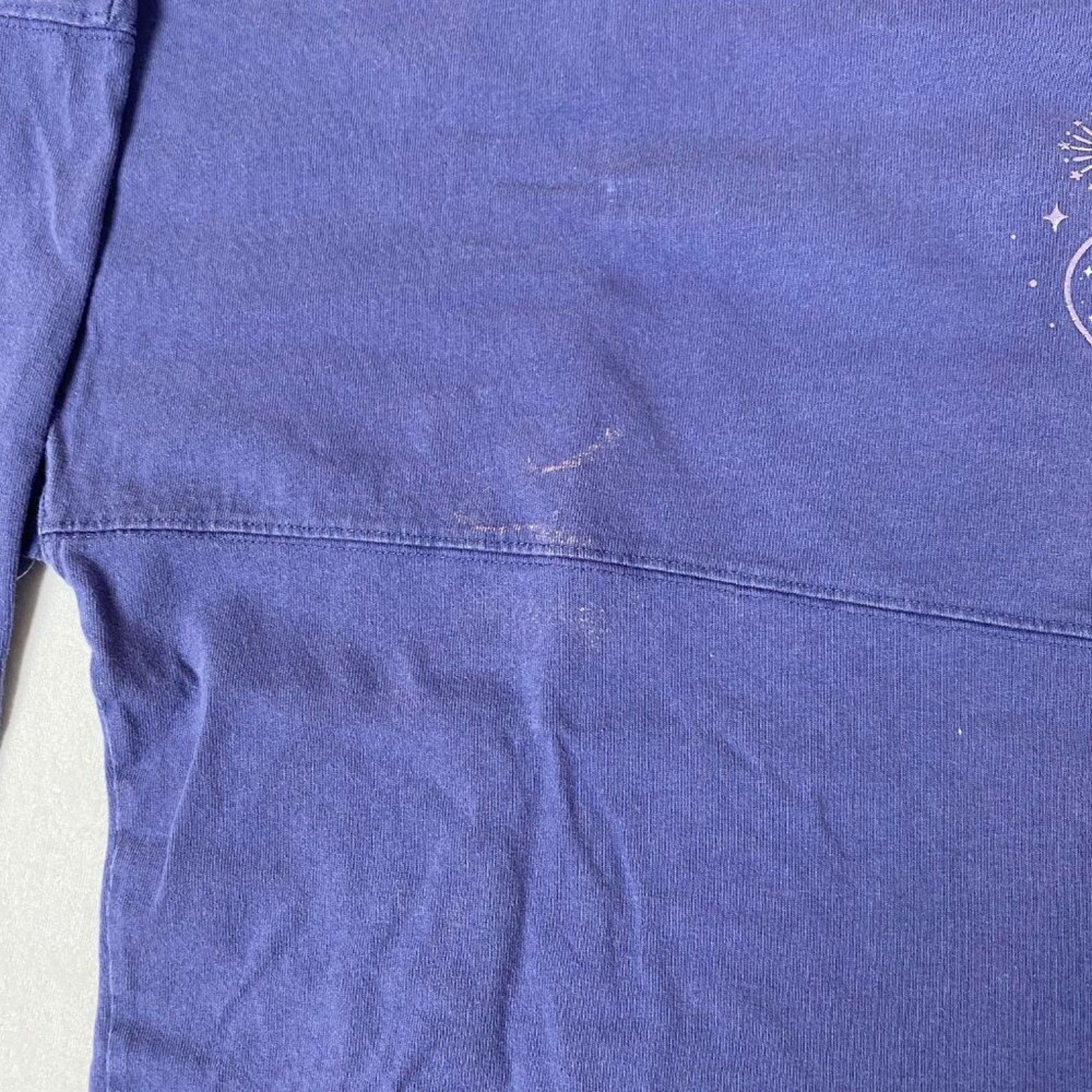 Walt Disney World Cast Member Magical Castle Fireworks Blue Sweatshirt