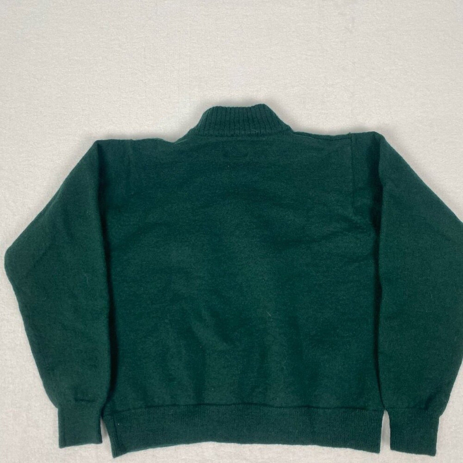 Vintage Made in United Kingdom Merino Wool Chelsea Cambell Turtleneck Sweater
