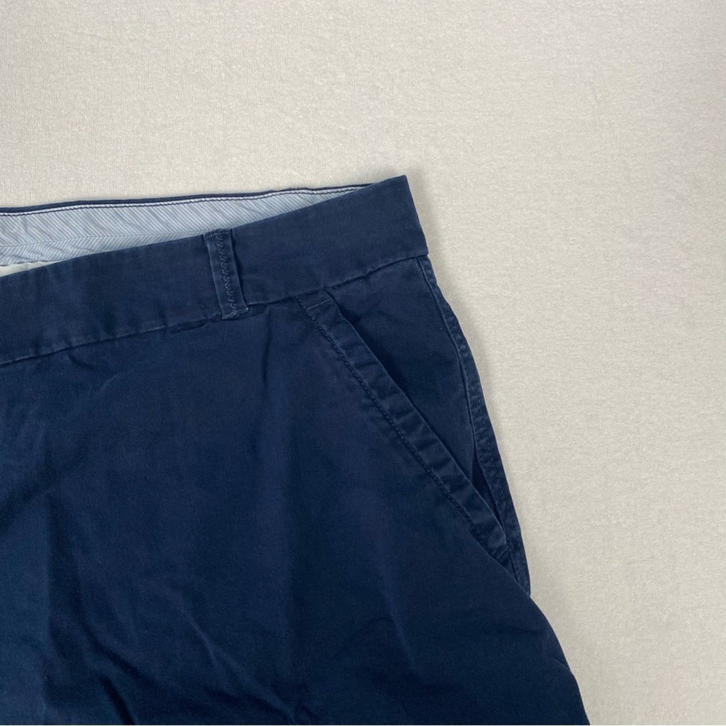 Crown & Ivy Curvy Caroline Cotton Navy Blue Shorts Size 18W