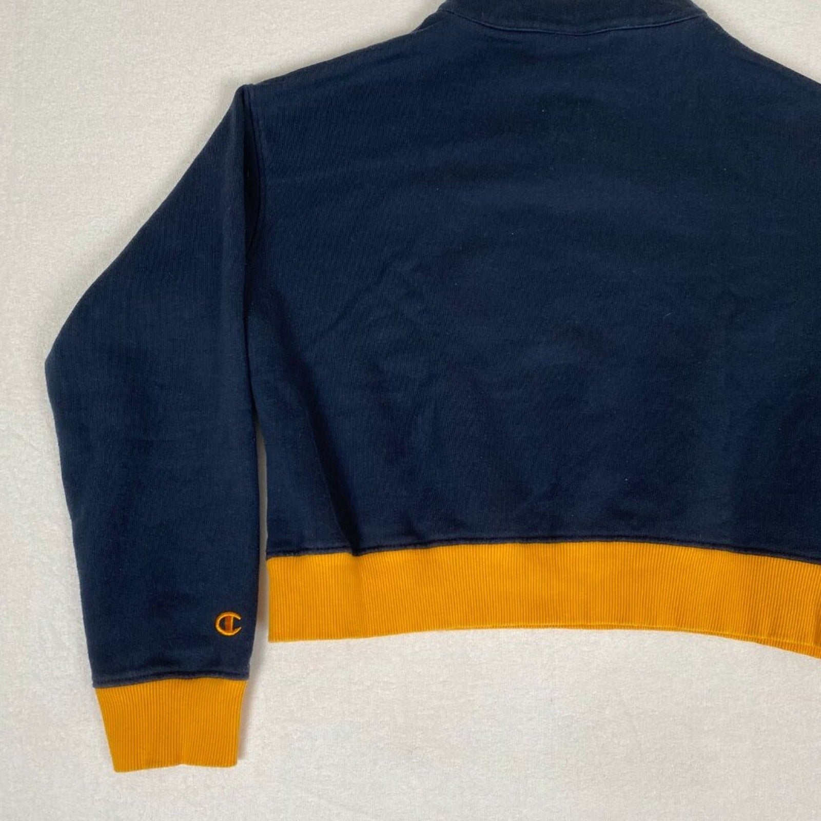 California University Golden Bears Berkley Champion Blue Cropped Sweatshirt