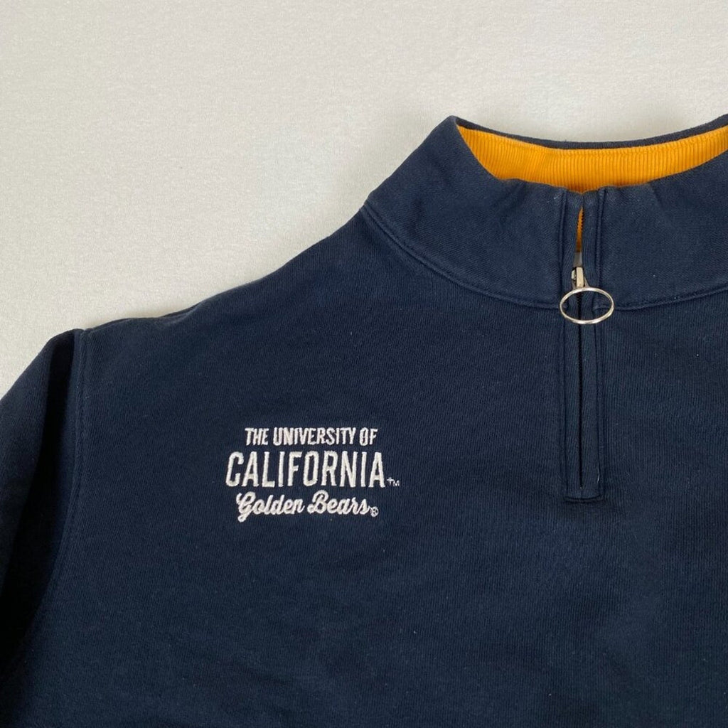 California University Golden Bears Berkley Champion Blue Cropped Sweatshirt