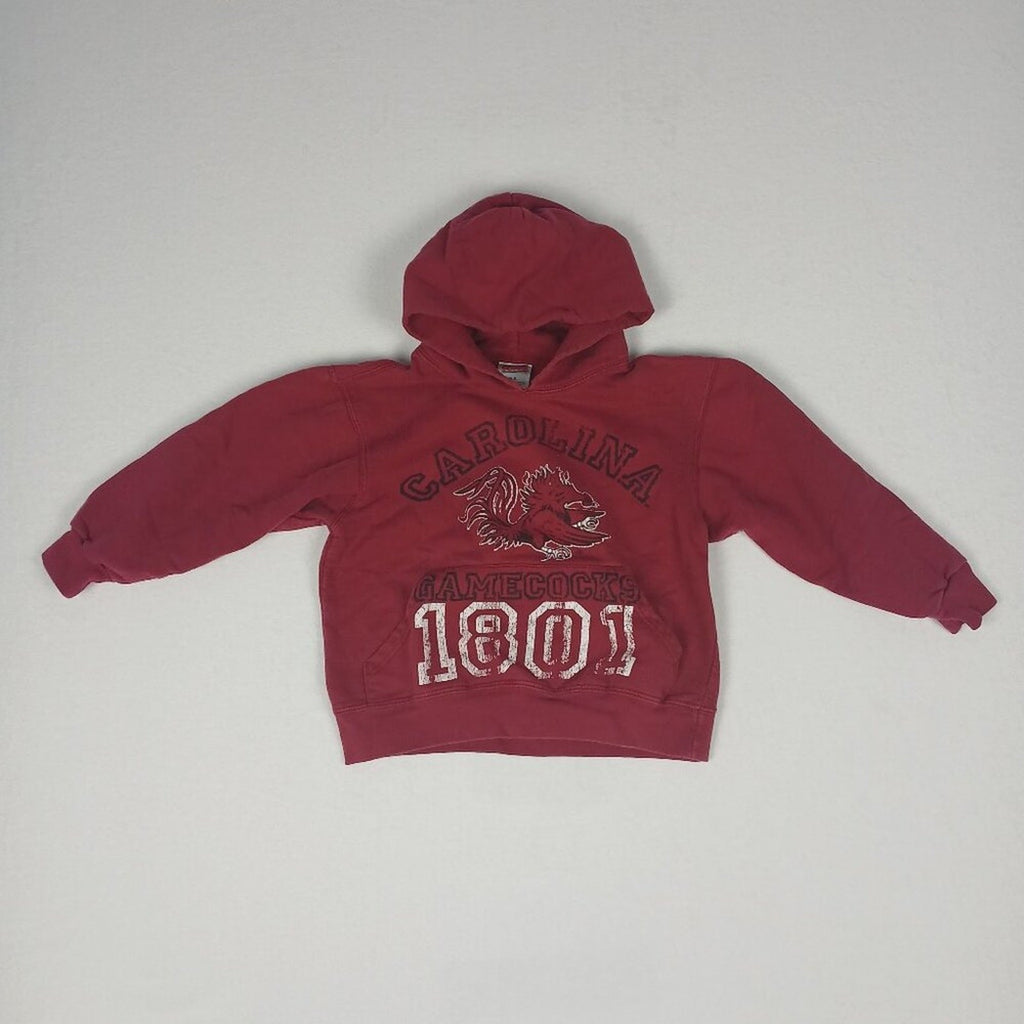 South Carolina Gamecocks University 1801 Kids Red Soffe Hoodie Sweatshirt Small