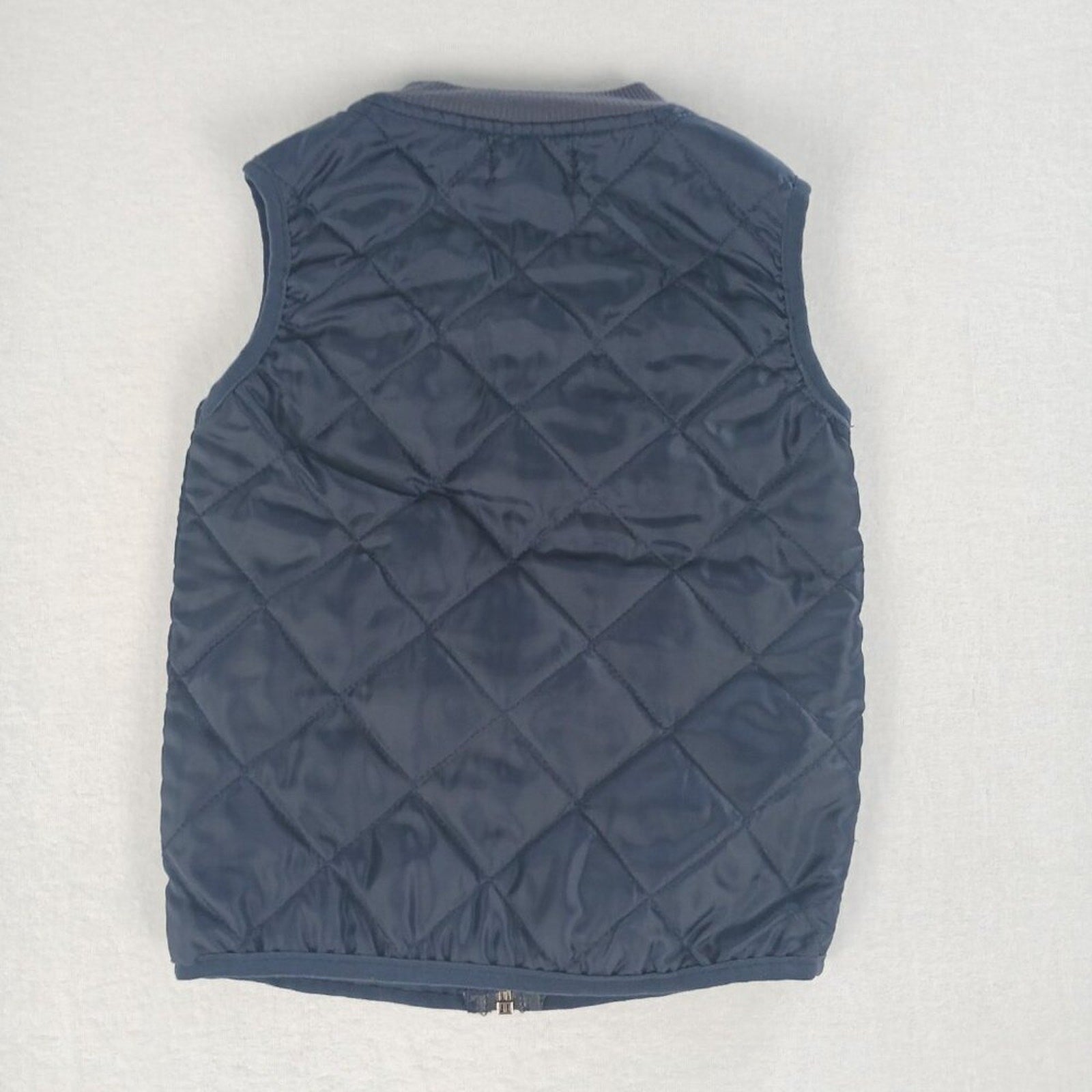 7 For All Mankind Quilted Blue Puffer Vest Size 4T
