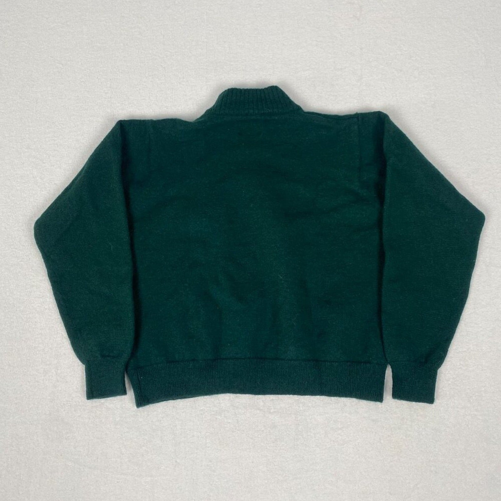 Vintage Made in United Kingdom Merino Wool Chelsea Cambell Turtleneck Sweater