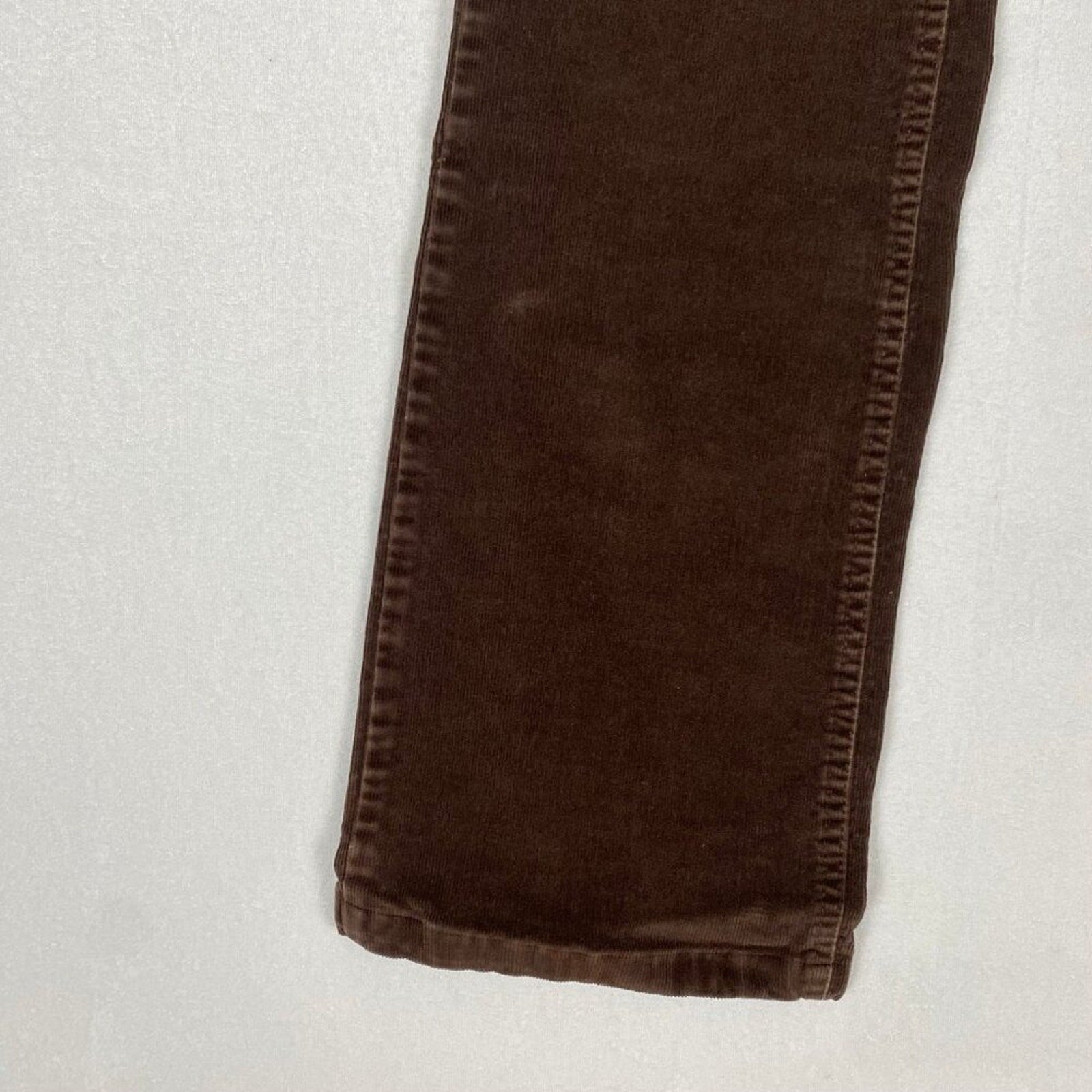 Vintage Y2K Brown Corduroy Flare Sonoma Pants Size 6