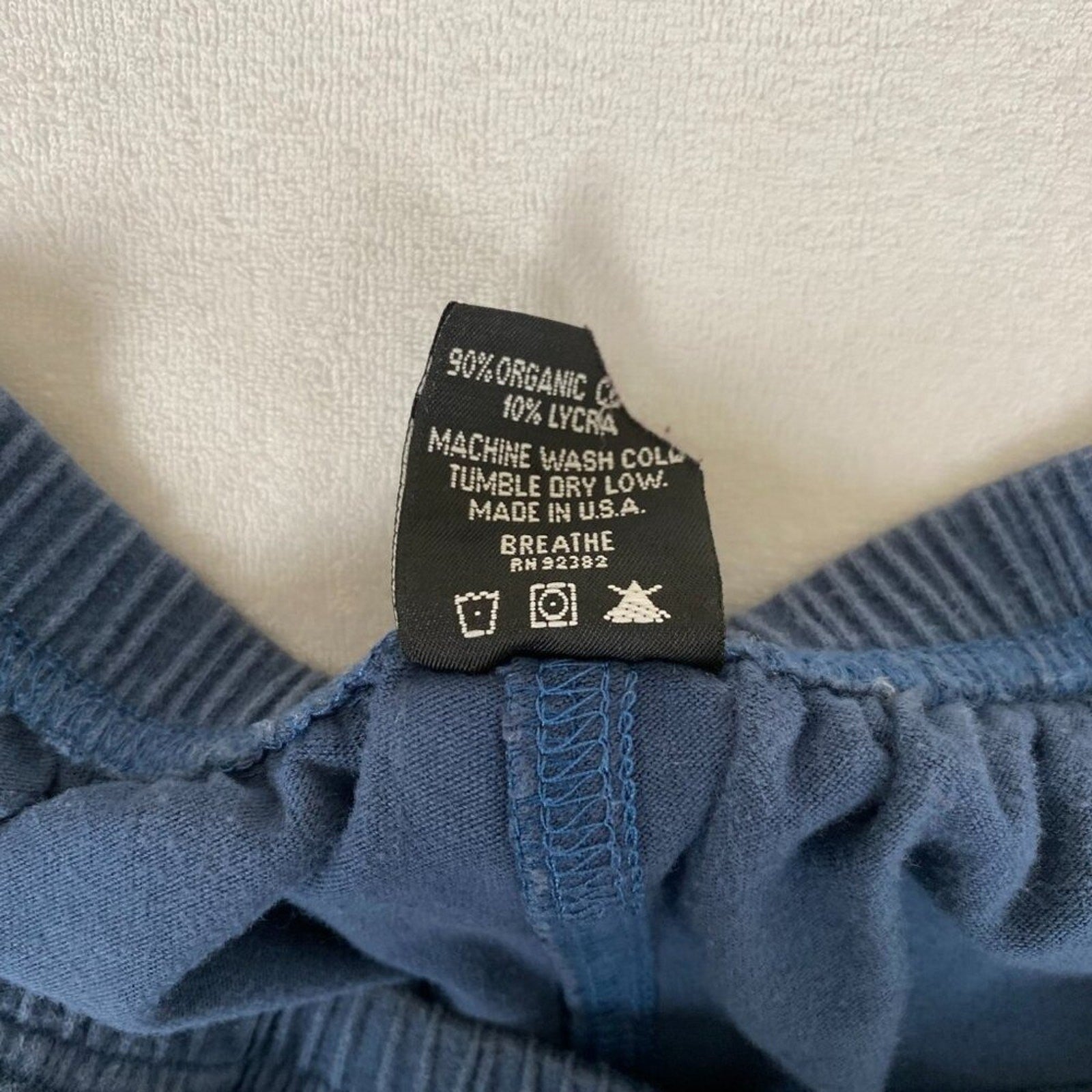 Vintage Prana Made in USA Organic Cotton Stretch Waist Athletic Jogger Pants