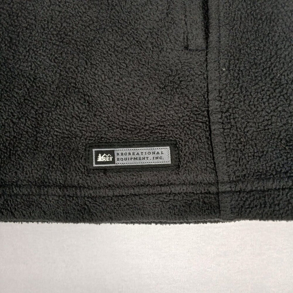 REI  Black Fleece Sleeveless Vest Jacket Size XXL