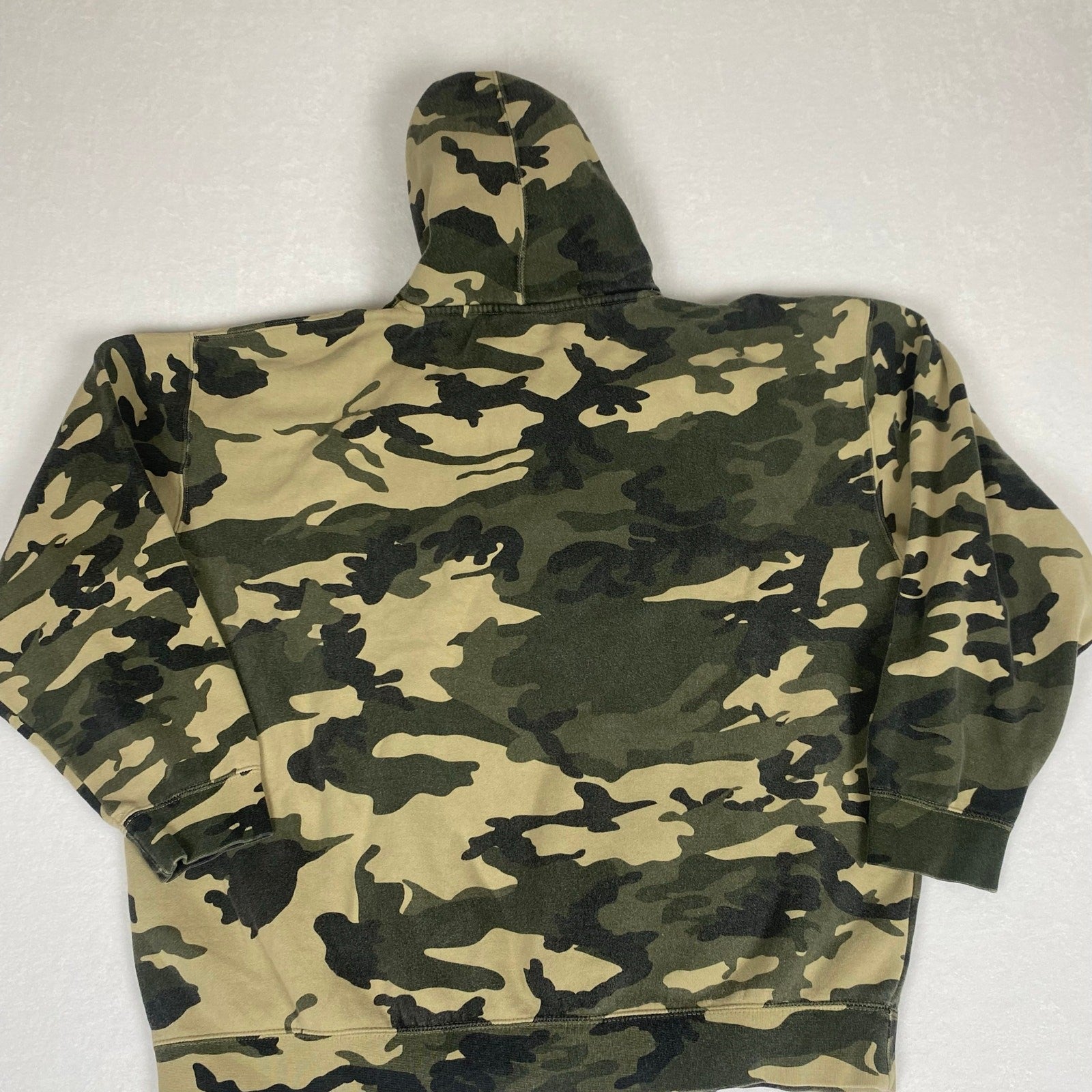 Mad River Mountain Ski Resort Green Camo Ohio Hoodie Sweatshirt