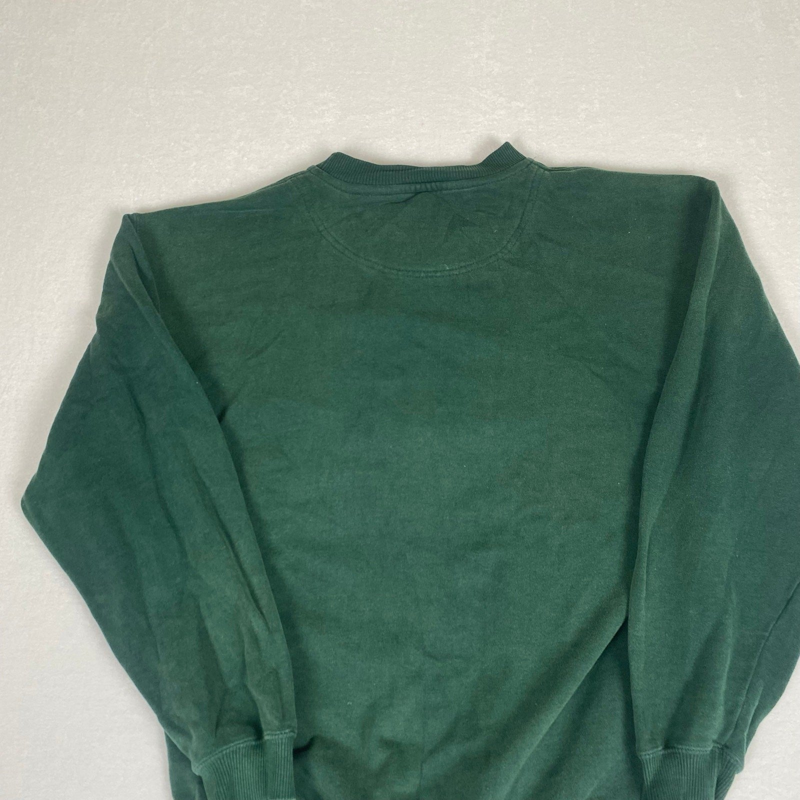 Vintage 90s Breckenridge Colorado Ski Snow Graphic Green Pullover Sweatshirt