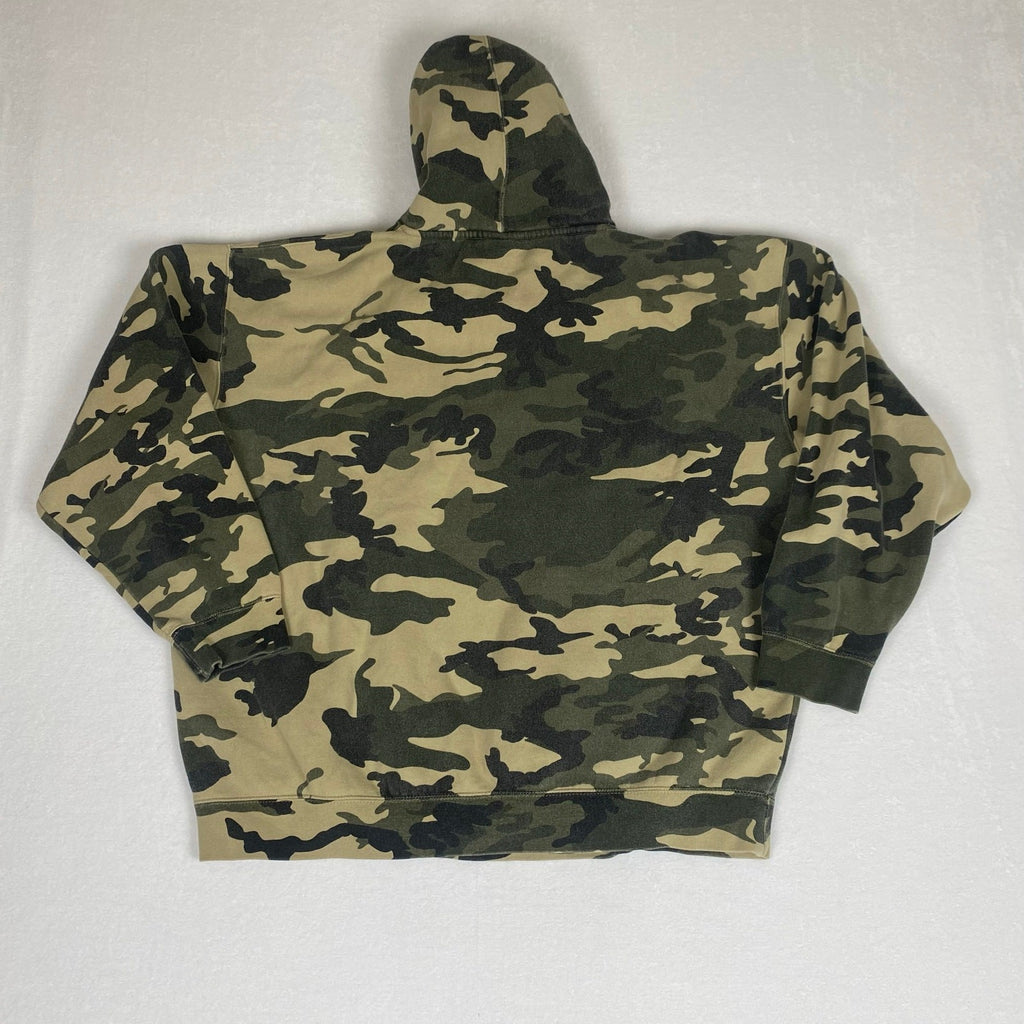 Mad River Mountain Ski Resort Green Camo Ohio Hoodie Sweatshirt