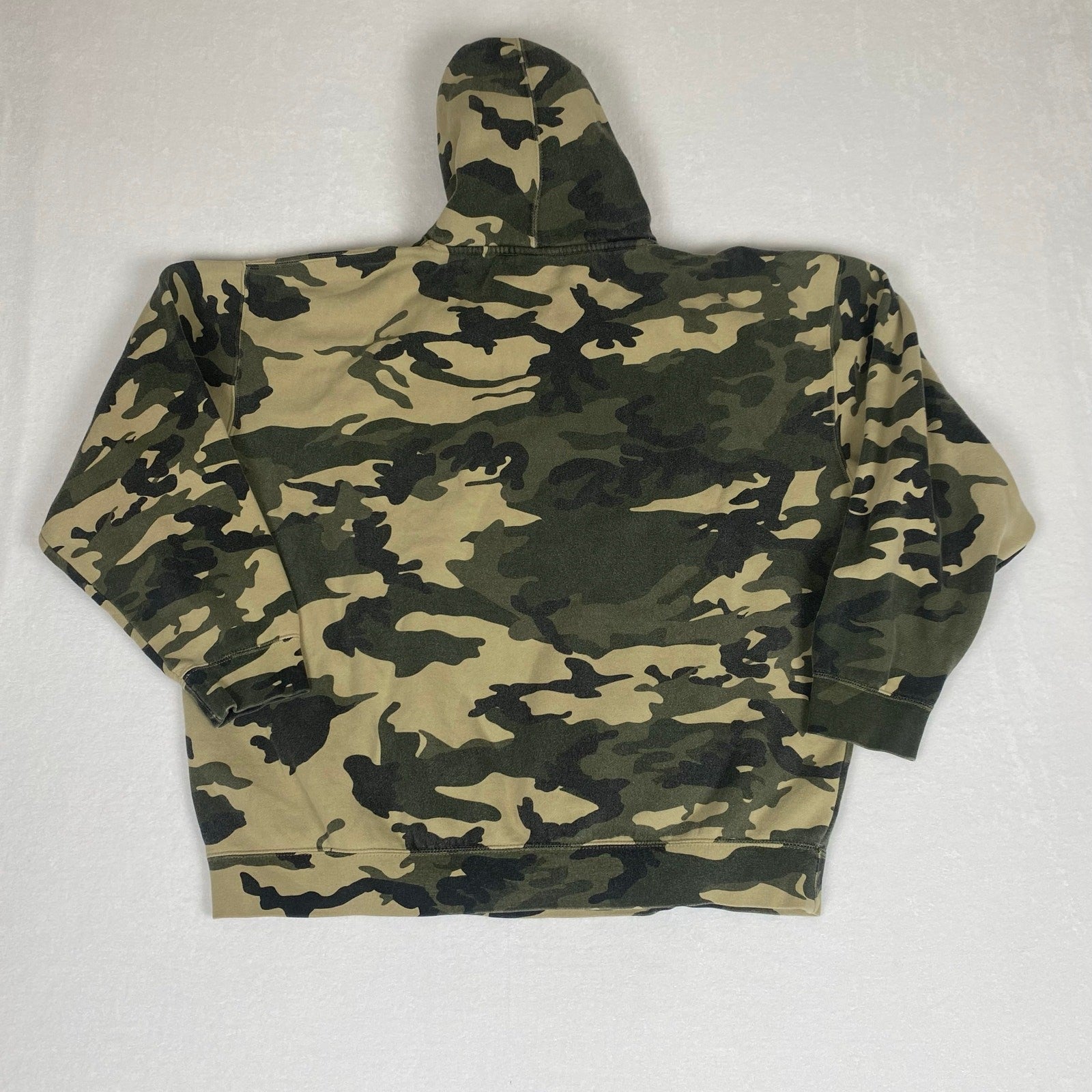 Mad River Mountain Ski Resort Green Camo Ohio Hoodie Sweatshirt