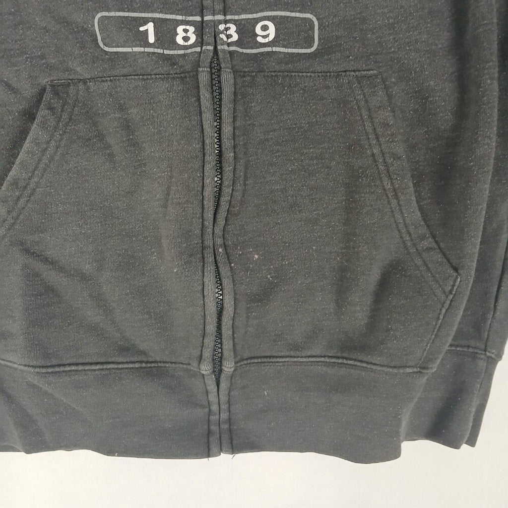Bloomsburg University 1839 Pennsylvania Jansport Zip Up Grey Hoodie Jacket Small