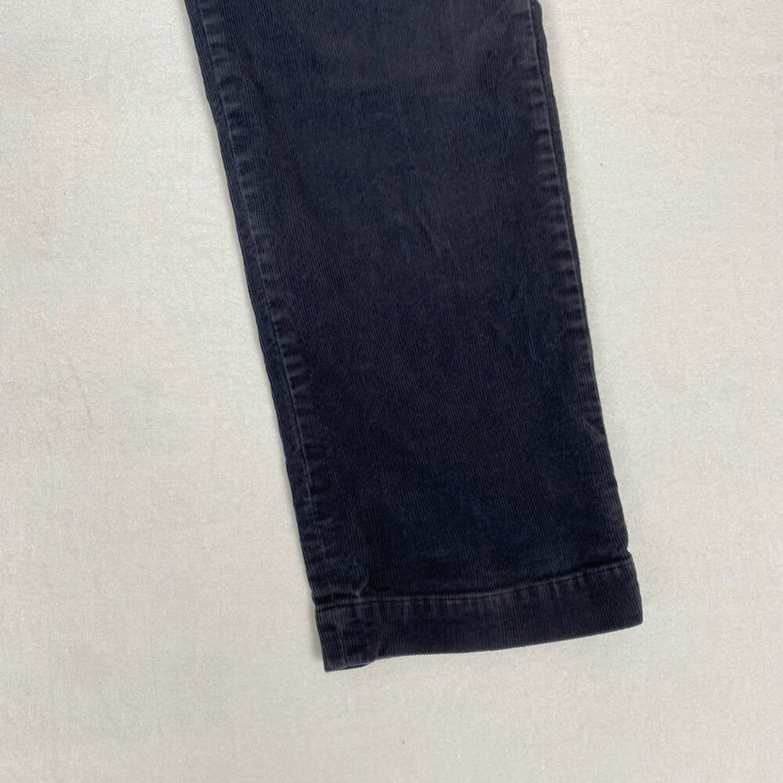 Polo Ralph Lauren Corduroy Stretch Classic Fit Faded Navy Blue Pants 33x29