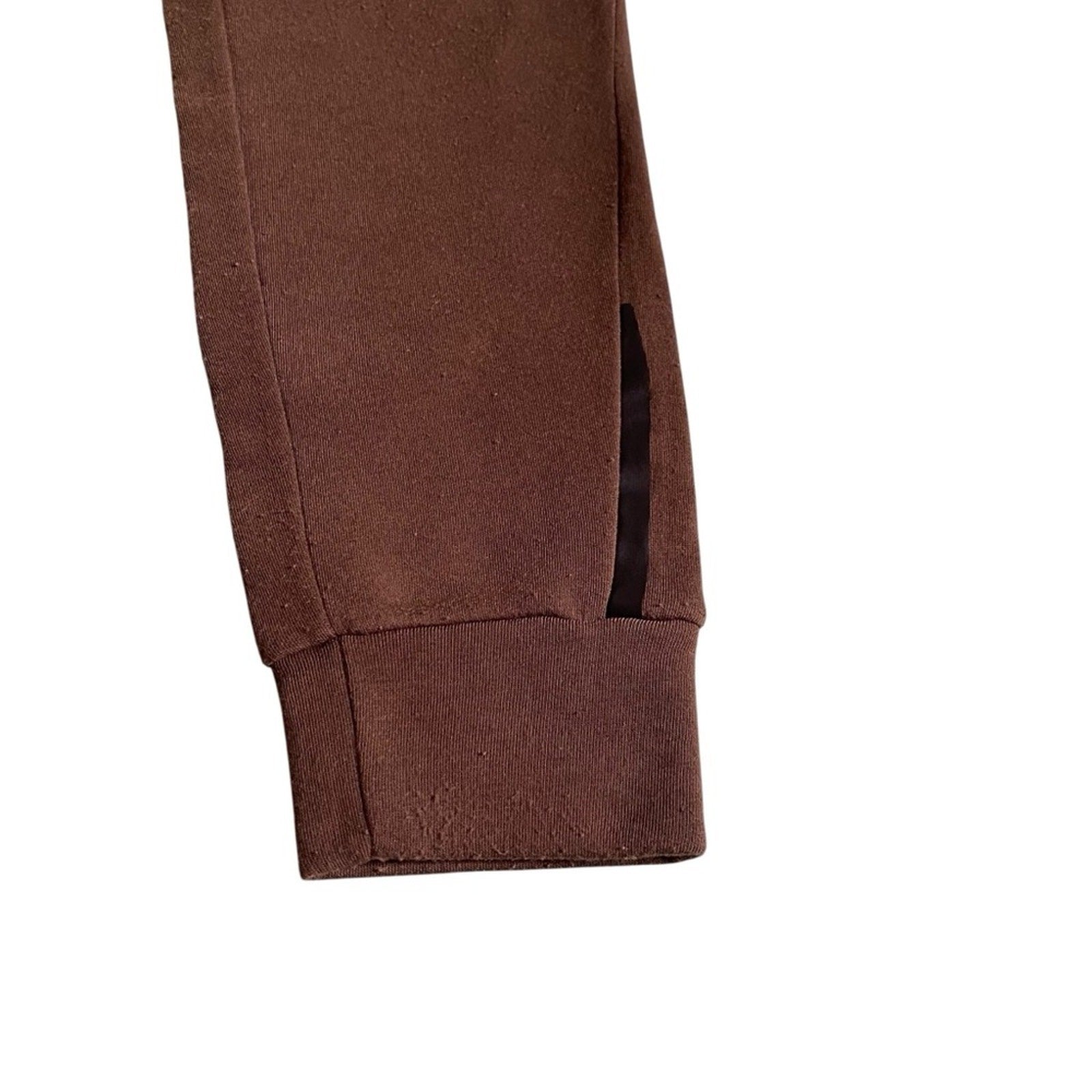 Mitre Soccer Athletic Brown Stretch Waist Drawstring Jogger Sweatpants