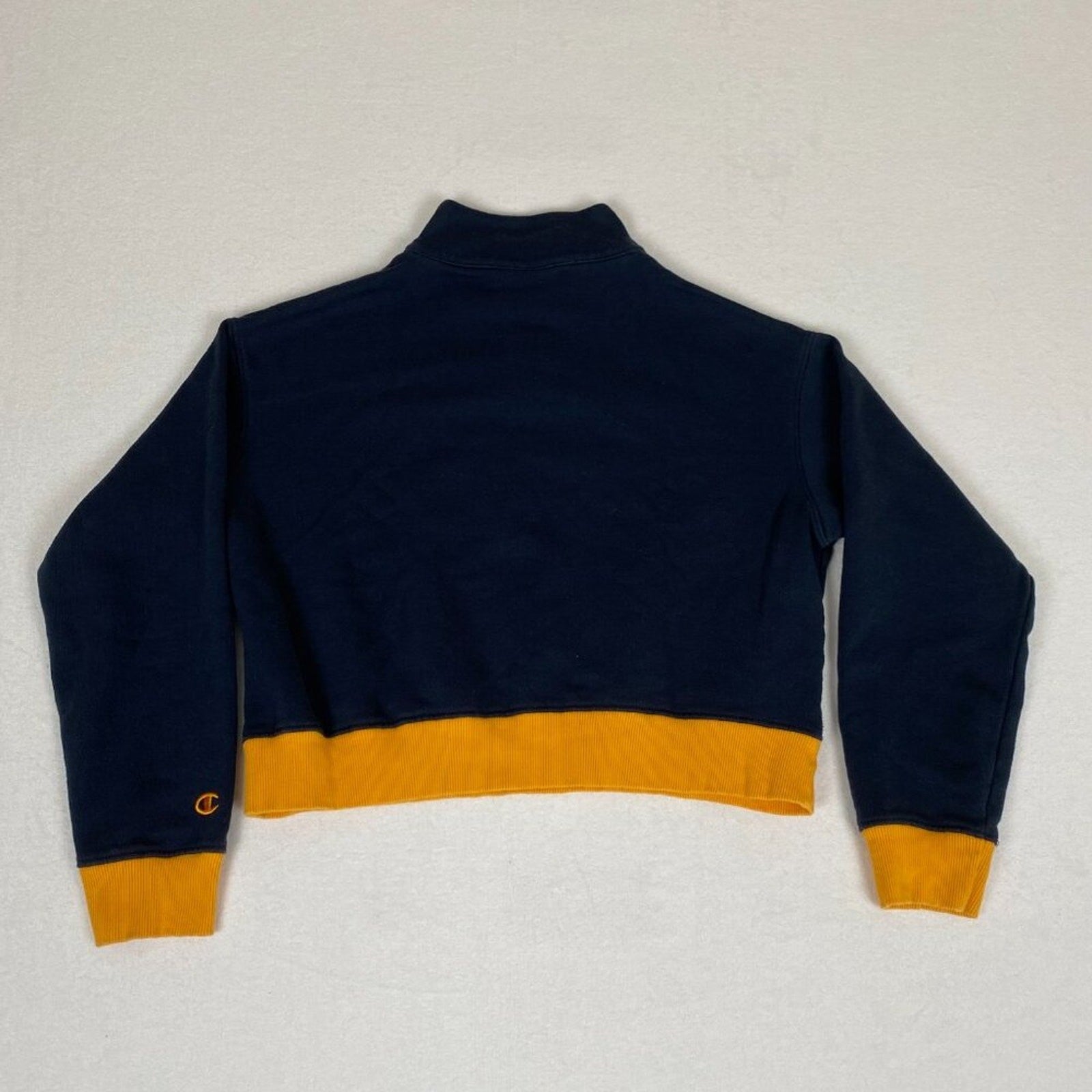 California University Golden Bears Berkley Champion Blue Cropped Sweatshirt