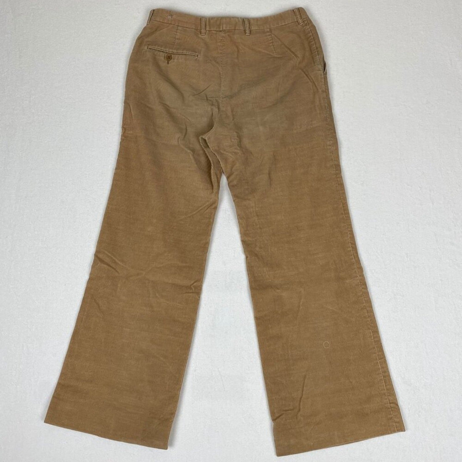 Vintage 80s Levi's Corduroy Bootcut Tan Light Brown Pants 31x28