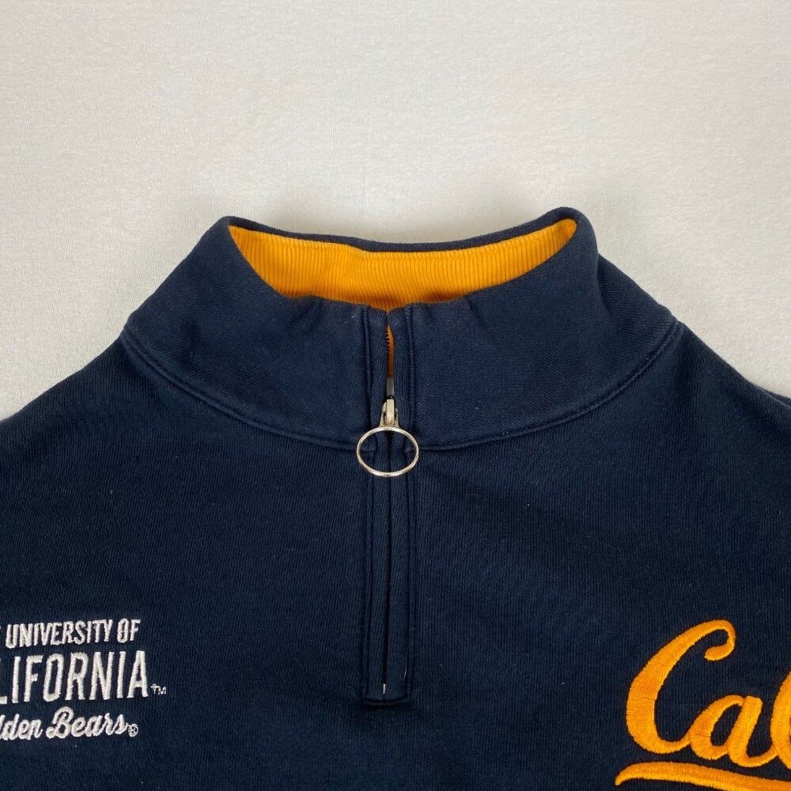 California University Golden Bears Berkley Champion Blue Cropped Sweatshirt