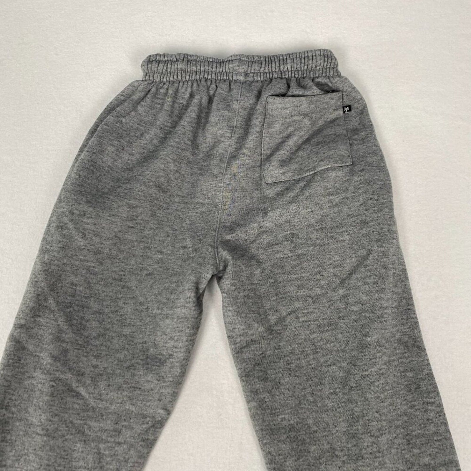 Zoo York Grey Pocket Stretch Waist Drawstring Jogger Sweatpants Size Small