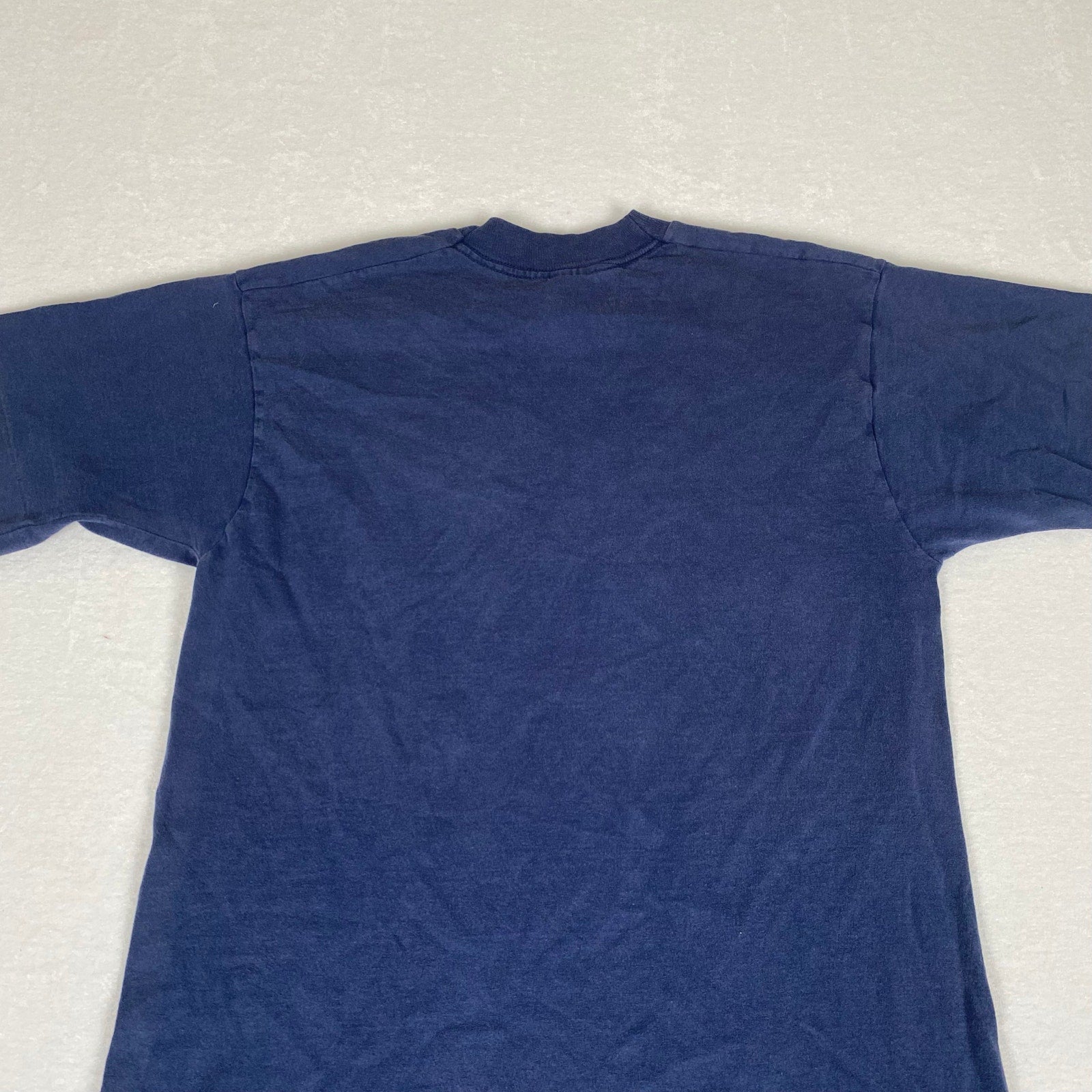 Vintage Single Stitch Sunset Beach North Carolina Navy Blue Cotton Tee