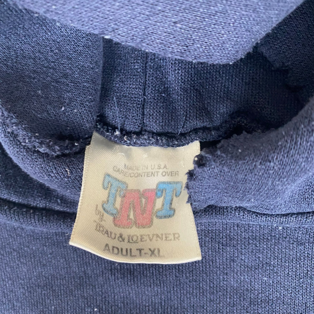 Vintage Penn State Nittany Lions Made in USA Distressed Bleach Stained Hoodie